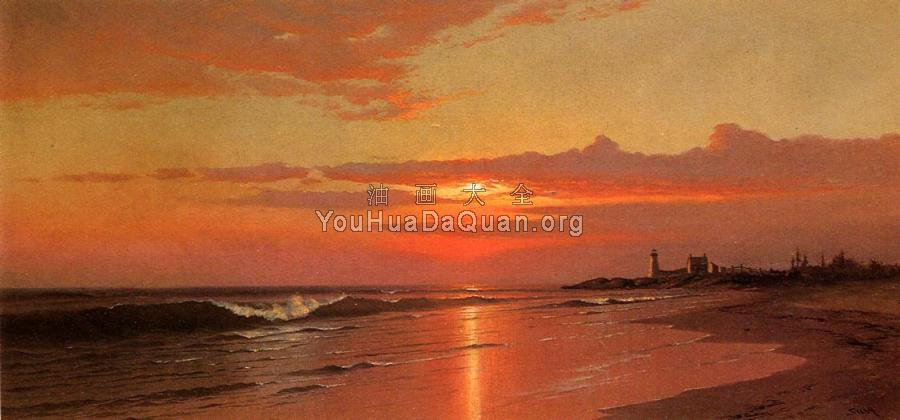 Sunrise, Marine View - 弗朗西斯·奥古斯塔斯·席尔瓦